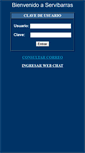 Mobile Screenshot of correo.servibarras.com